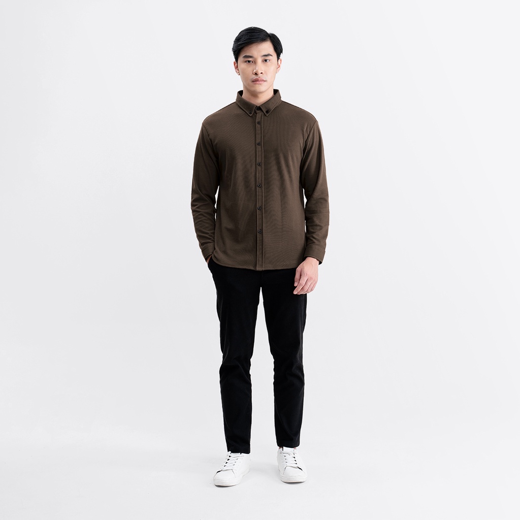 Livehaf - Copiq Long Shirt Brown