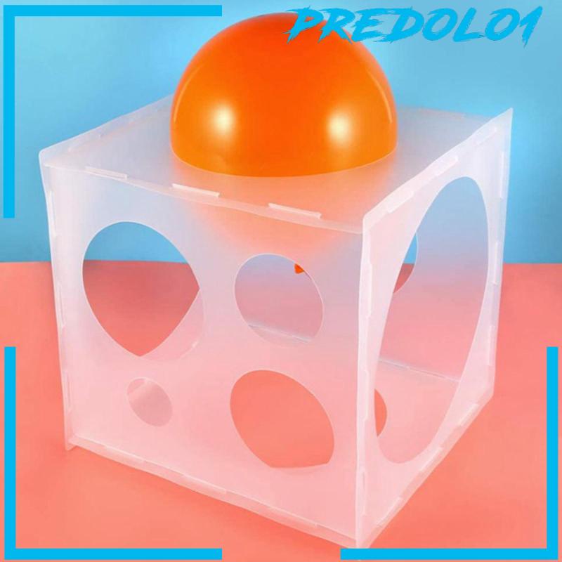 [Predolo1] 2-10 inch Balloon Sizer Box Kotak Ukur Ukuran Balon Untuk Kolom Balon