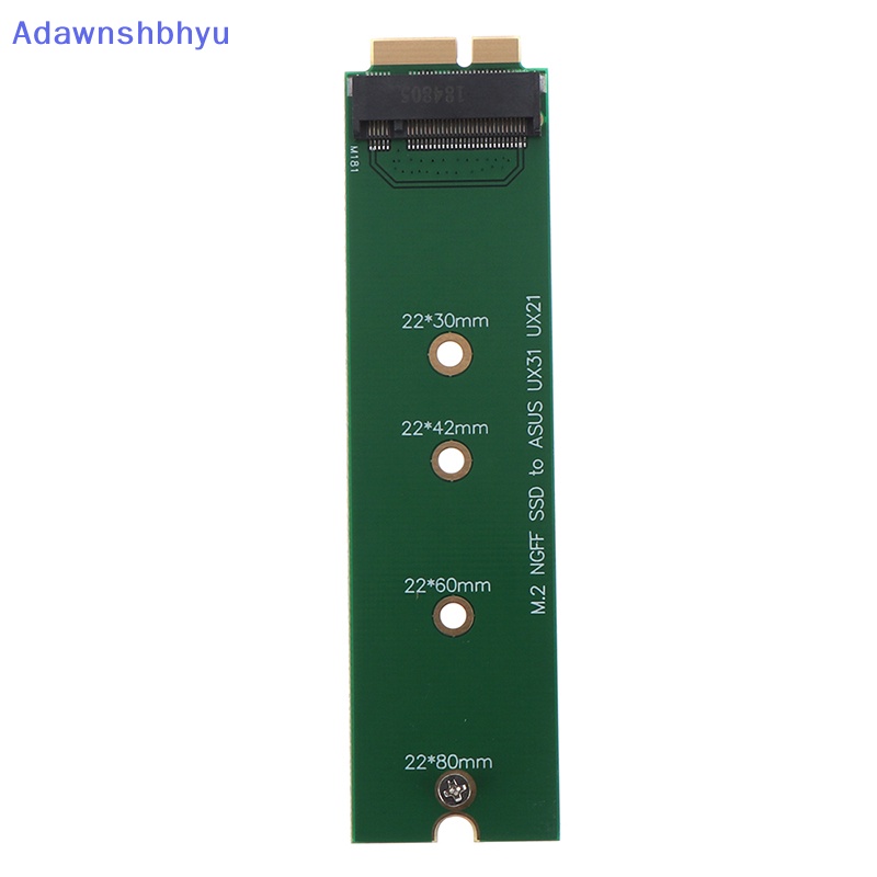 Adhyu 1Pc M.2 NGFF SSD Ke Kartu Adapter Ekstensi 18pin Untuk UX31 UX21 UX21E UX31A ID