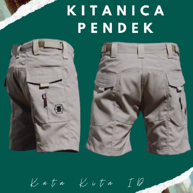 [COD] CELANA KARGO TACTICAL PENDEK MURAH KITANICA SIZE JUMBO | KATA KITA ID