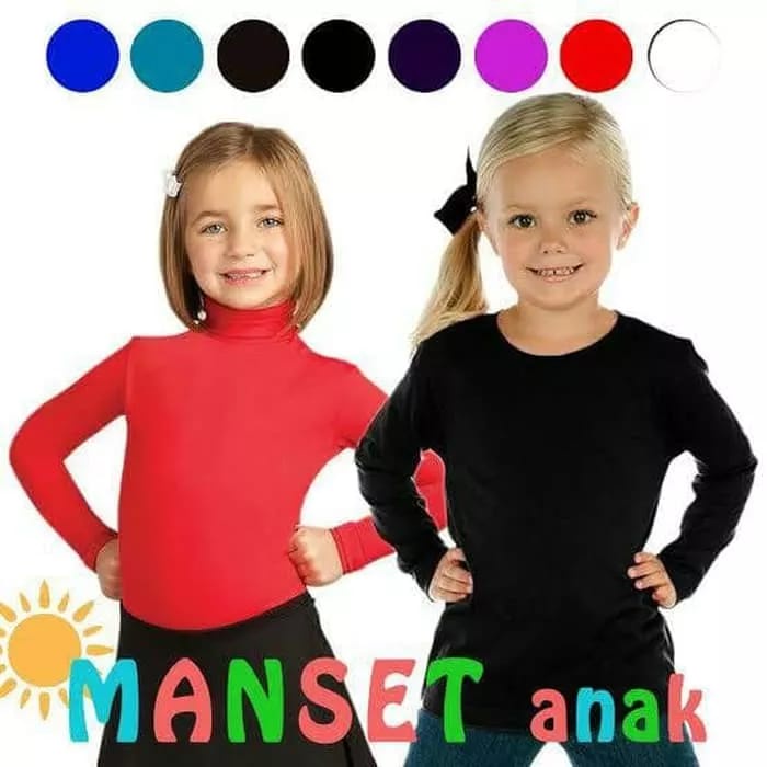 BAJU MANSET ANAK | MANSET DALAMAN SPANDEX