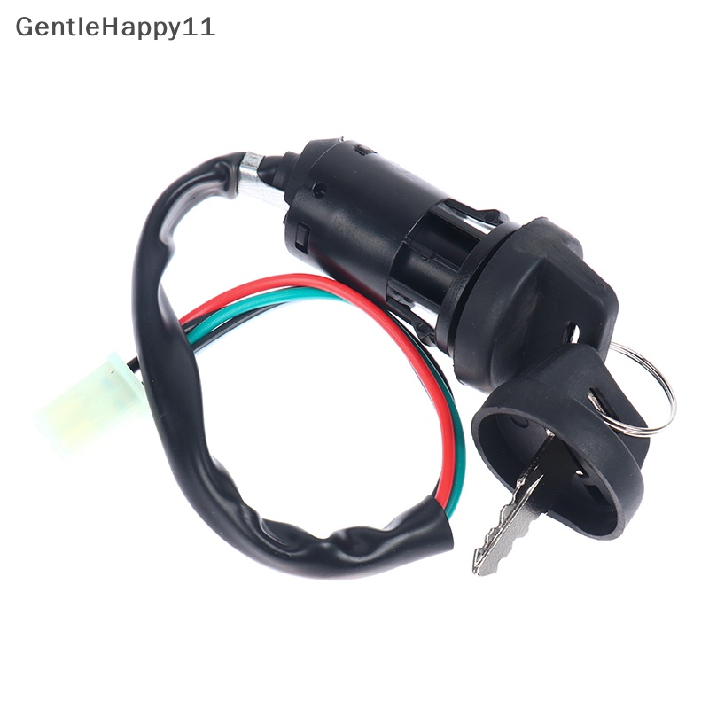 Gentlehappy Saklar Barel Pengapian Universal 4kabel Dengan 2kunci Untuk Motor Sepeda ATV id