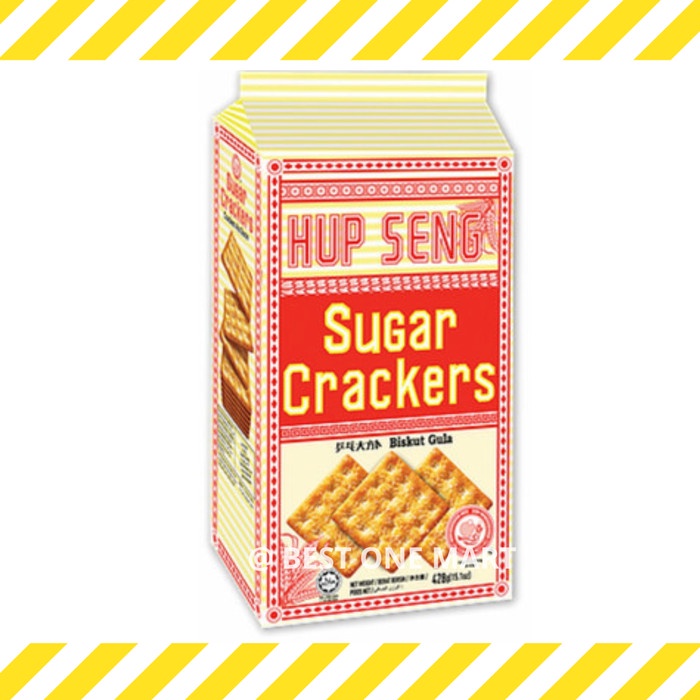 

[MS] Biskuit Hup Seng Gula Manis Cap Ping Pong / Hupseng Sugar Crackers - BESAR