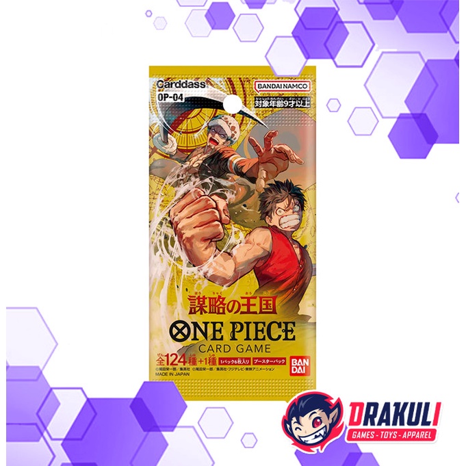 One Piece Card Game Booster - Kingdoms of Intrigue OP-04 / OP04