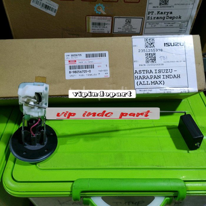 PELAMPUNG SOLAR ISUZU ELF NQR 2012 NPS NQR81 ORIGINAL ISUZU