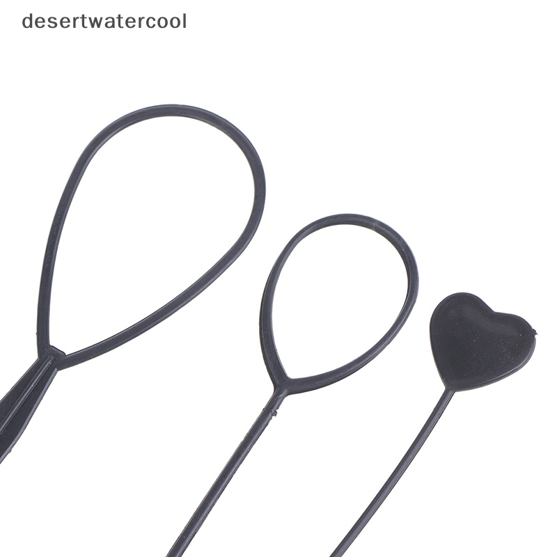 Deid 6pcs/set Alat Mengepang Gaya Rambut Tarik Melalui Rambut Disk Sisir Rambut Martijn