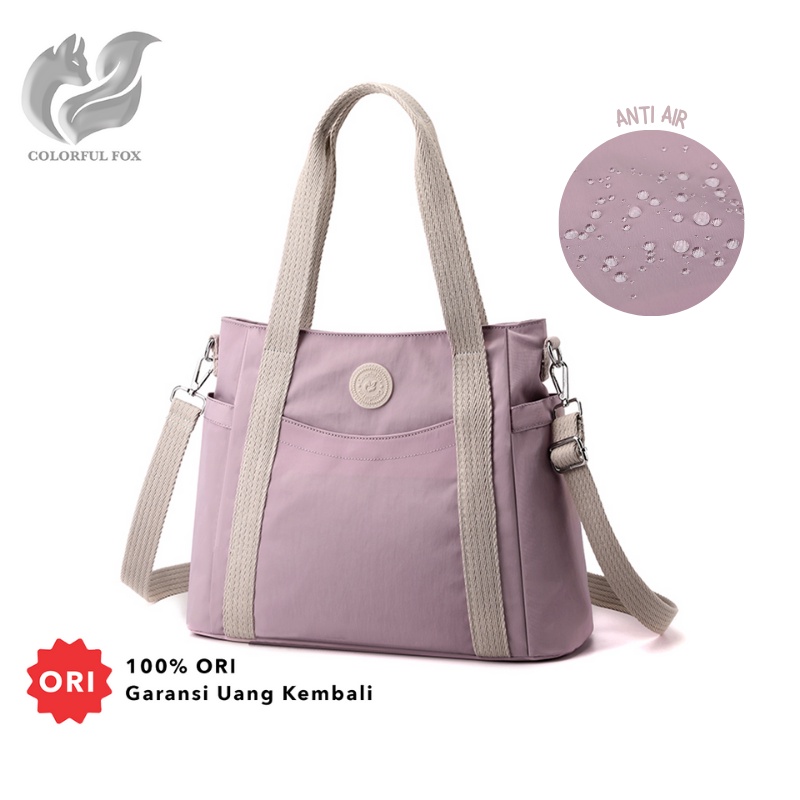 Tas Selempang Wanita COLORFUL FOX 6268 Tote Bag Shoulder Bag Wanita Hand Bag Wanita WATCHKITE WKOS