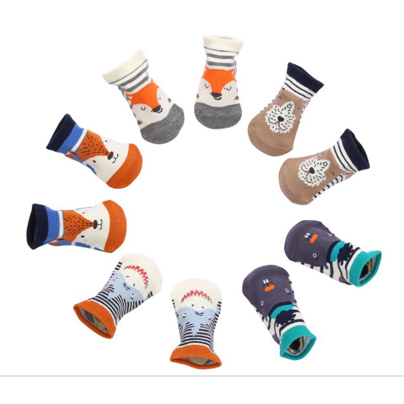 (Pimenova) kaoskaki karakter animal kaoskaki anak kaokaki bayi kids socks