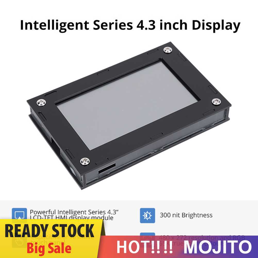 Lcd-tft HMI Display 4.3 Inci480 * 272modul Layar Sentuh Untuk Komponen Listrik