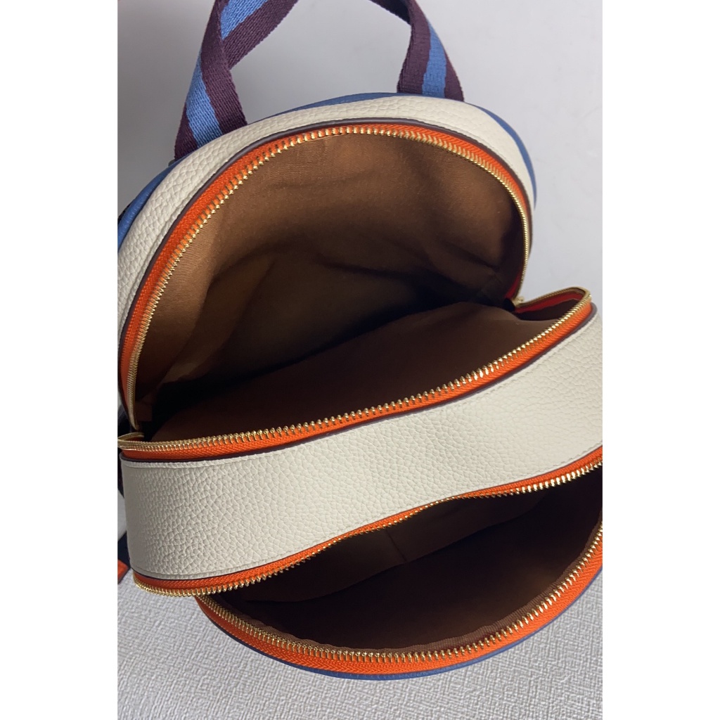 Coach Backpack With Signature Canvas Detailed And Coach stamp