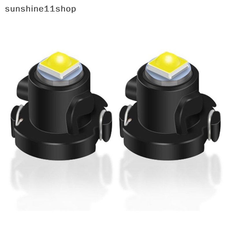 Sho 10pcs Lampu Instrumen LED Mobil T4.2 T4.7 LED Super Terang Auto Dash Lamps N