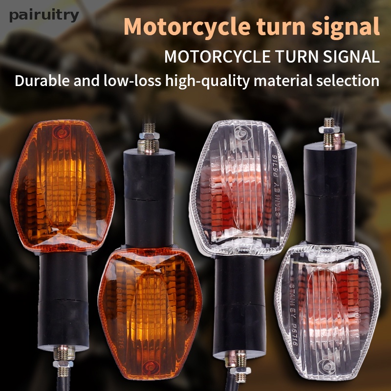 Prt 2Pcs 2/3 Kawat Sinyal Belok Depan Belakang Bohlam Cahaya Tahan Lama Kualitas Tinggi Sein Motor Mobil Aksesoris Lampu Sinyal PRT