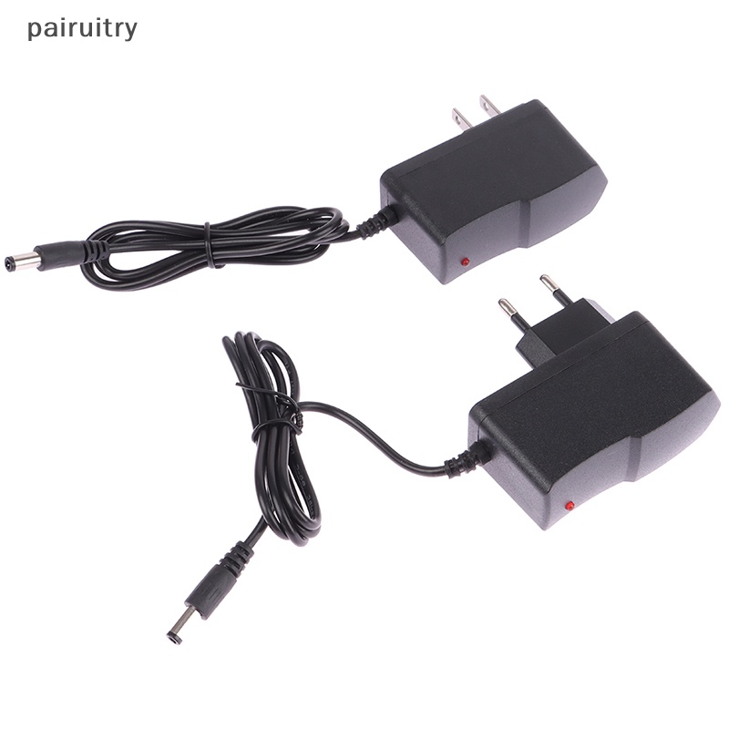 Prt 1PCS 6V1A Baru AC 100V-240V Converter Adapter DC 6V 1A 1000mA Power Supply EU/US Plug DC 5.5mm x 2.1mm PRT