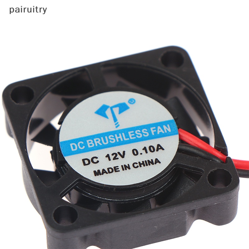 Prt 1Pc 25*25*7mm DC2507 Kipas Angin Pendingin 2-Pin Mute5/12 /24V Brushless Mini Cooling Fan PRT