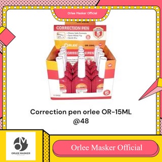 TIPE X CAIR ORLEE ISIAN PENUH/ CORRECTION TAPE ORLEE  kualitas menjanjikan cocok untuk kulakan