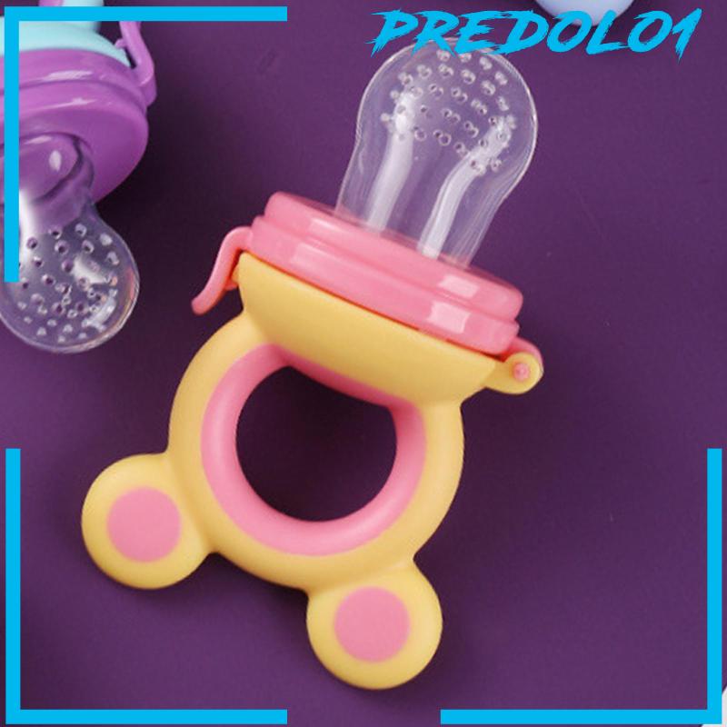 [Predolo1] Baby foods Feeder Dot Silikon Reusable Lembut Tumbuh Gigi Mainan Anak Laki-Laki Perempuan