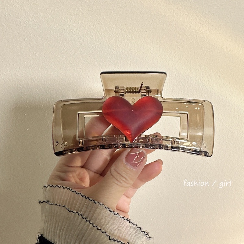 Ahellogirl Fairy Butterfly Hair Clip Korea Elegan Temperamen Klip Hiasan Kepala High-end Sense Clip All-match Kepala Belakang Hiu Klip Perempuan