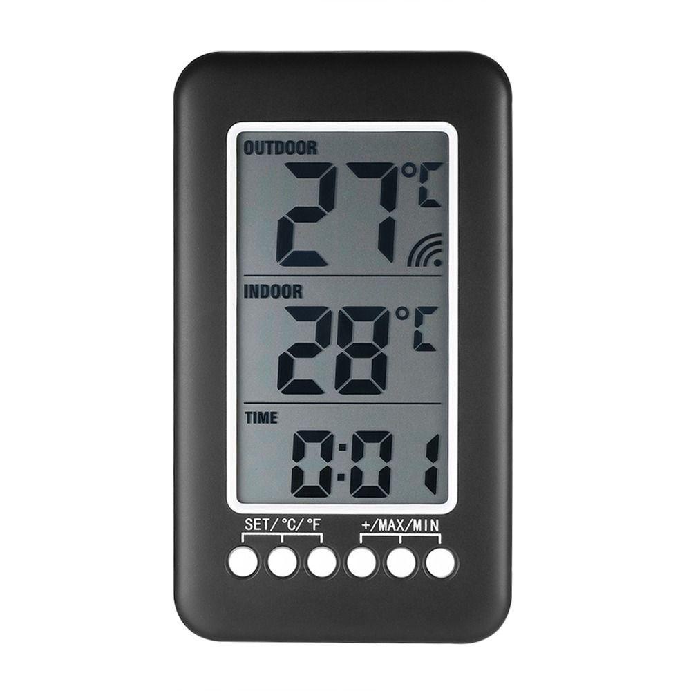 TOP Termometer Digital Wireless Kulkas Freezer Jam Rumah Tangga