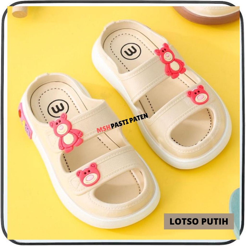 Sandal Jelly Anak Perempuan Motif Lotso Meilisa 029