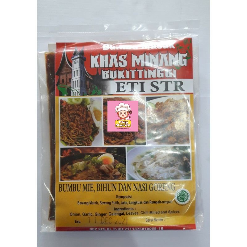 

Sale BUMBU MIE GORENG/NASI GORENG/BIHUN ETI STR KHAS BUKITTINGGI