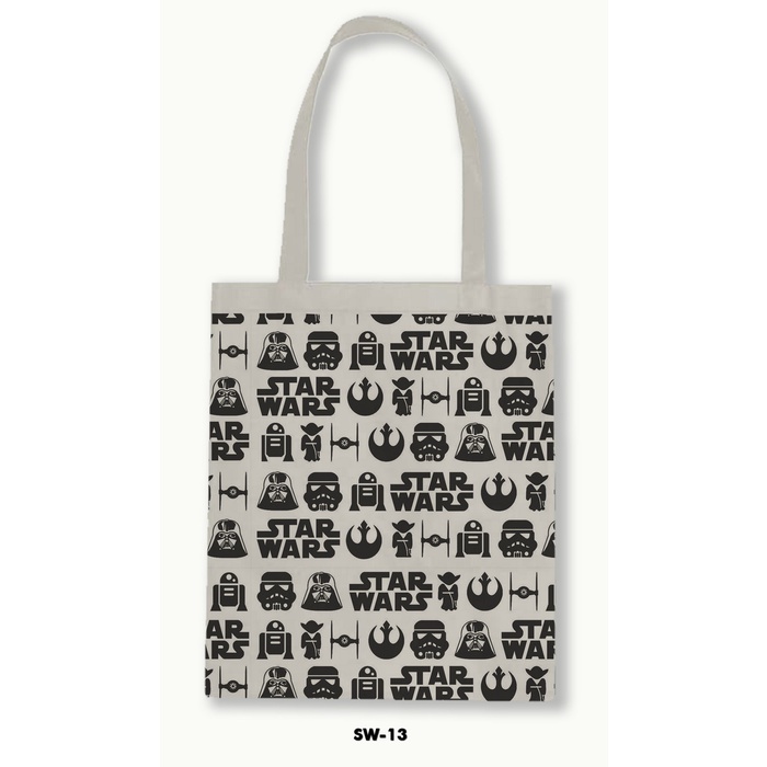

TERMURAH TOTE BAG BLACU MOTIF - STAR WARS .03 - SW-13