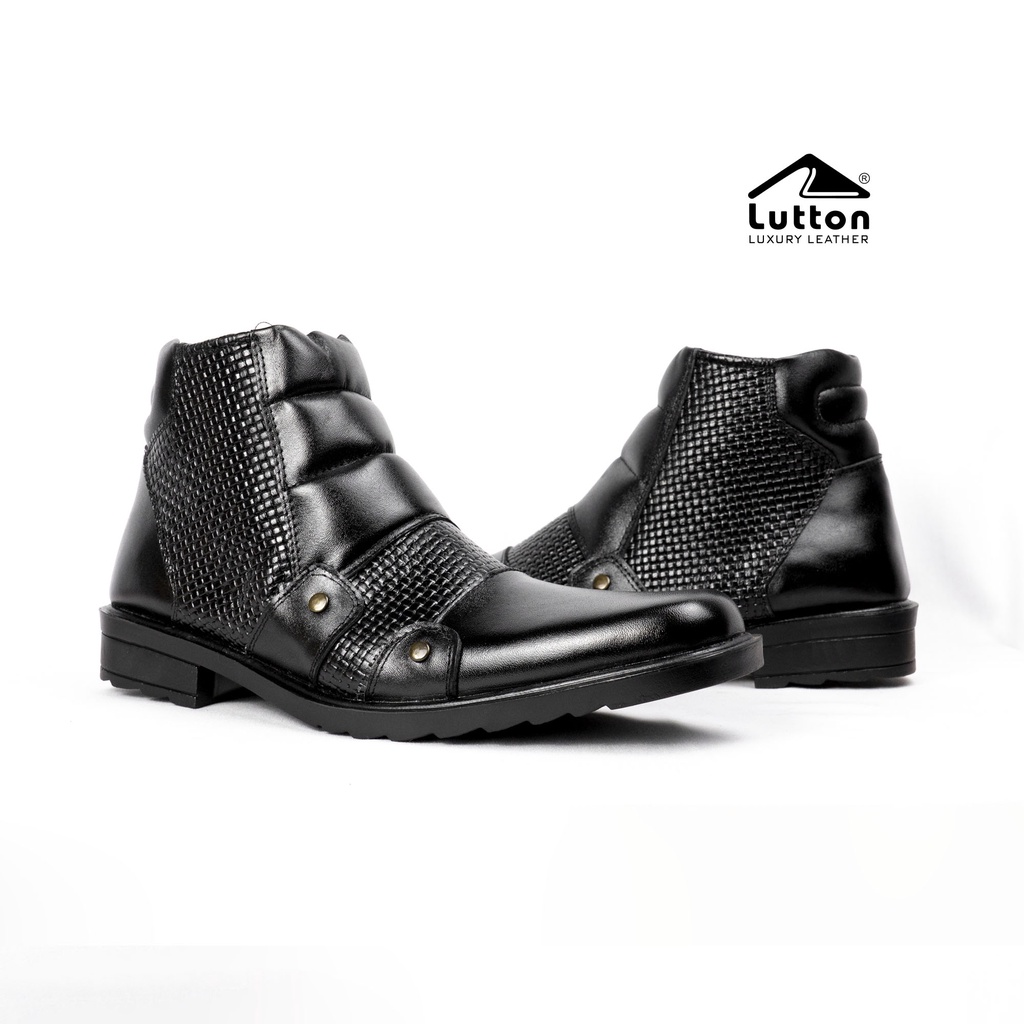 LUTTON SEPATU PRIA PANTOFEL BOOTS JAKCO