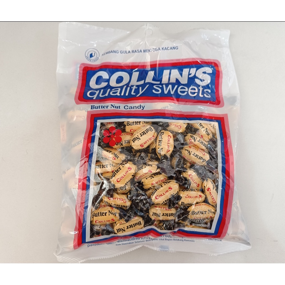 

Permen Collins Butter Nut isi 144pcs