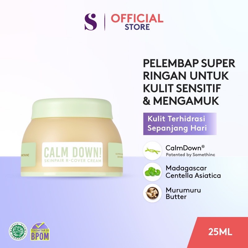 Somethinc Calm Down Skinpair R-Cover Cream 30gr