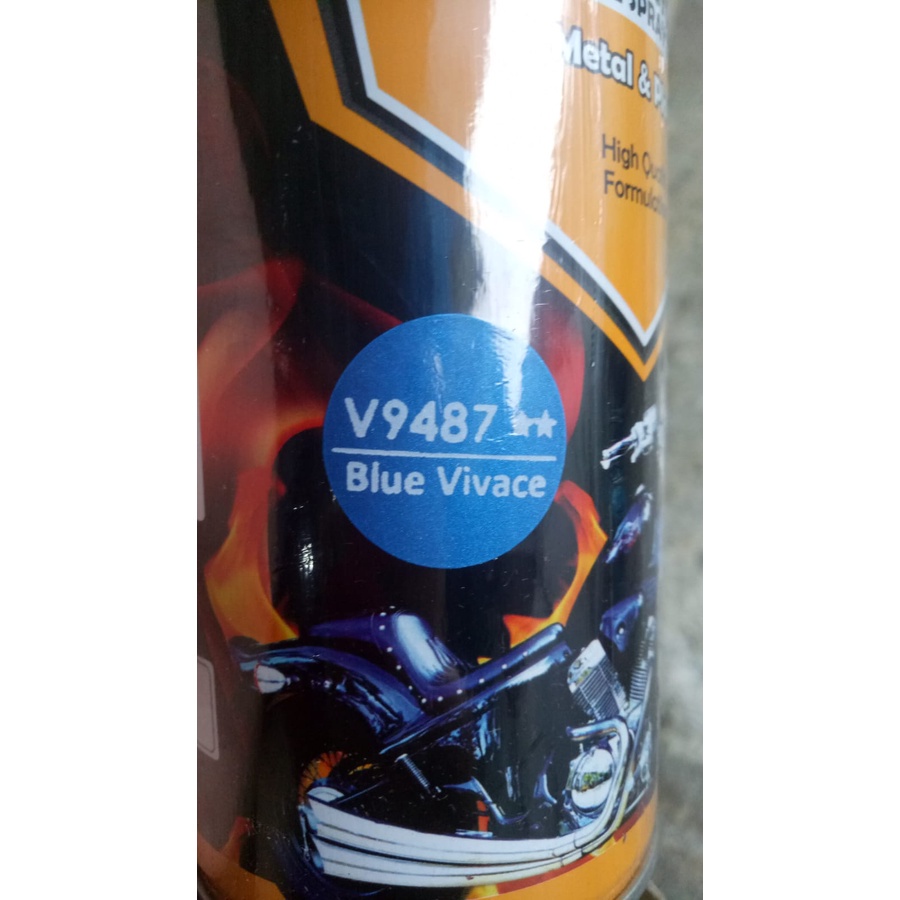 pilok pilox diton premium blue vivace 9487 400cc v9487** 400cc biru vespa cat semprot diton premium