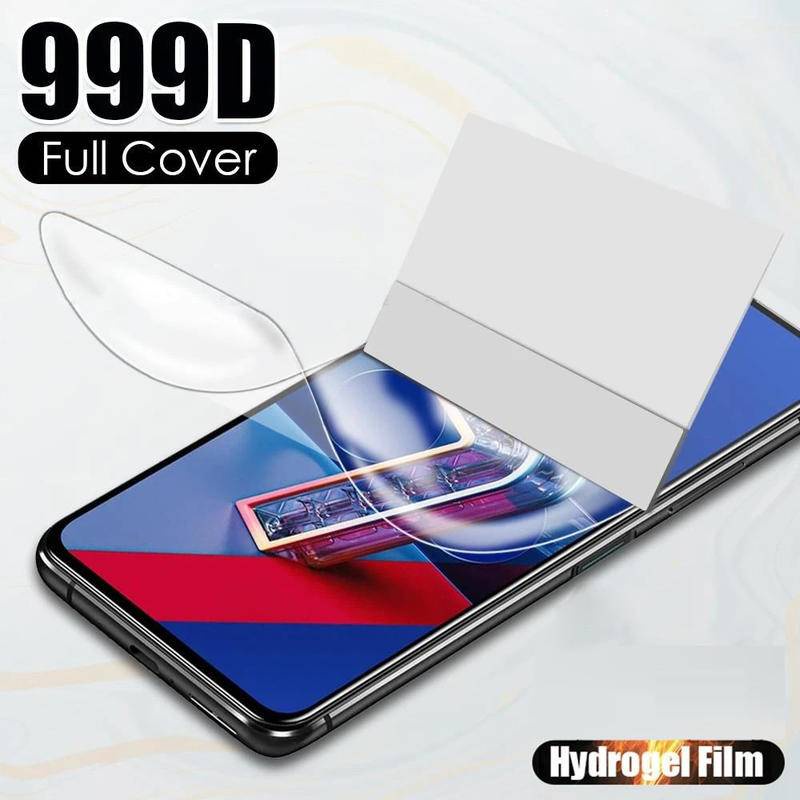 3pcs Film Hidrogel Penutup Penuh Untuk Asus ROG Phone7 6 6D 55s Ultimate Pro Pelindung Layar Untuk Asus Zenfone 7pro 8flip 6 ZS630KL Bukan Tempered Glass