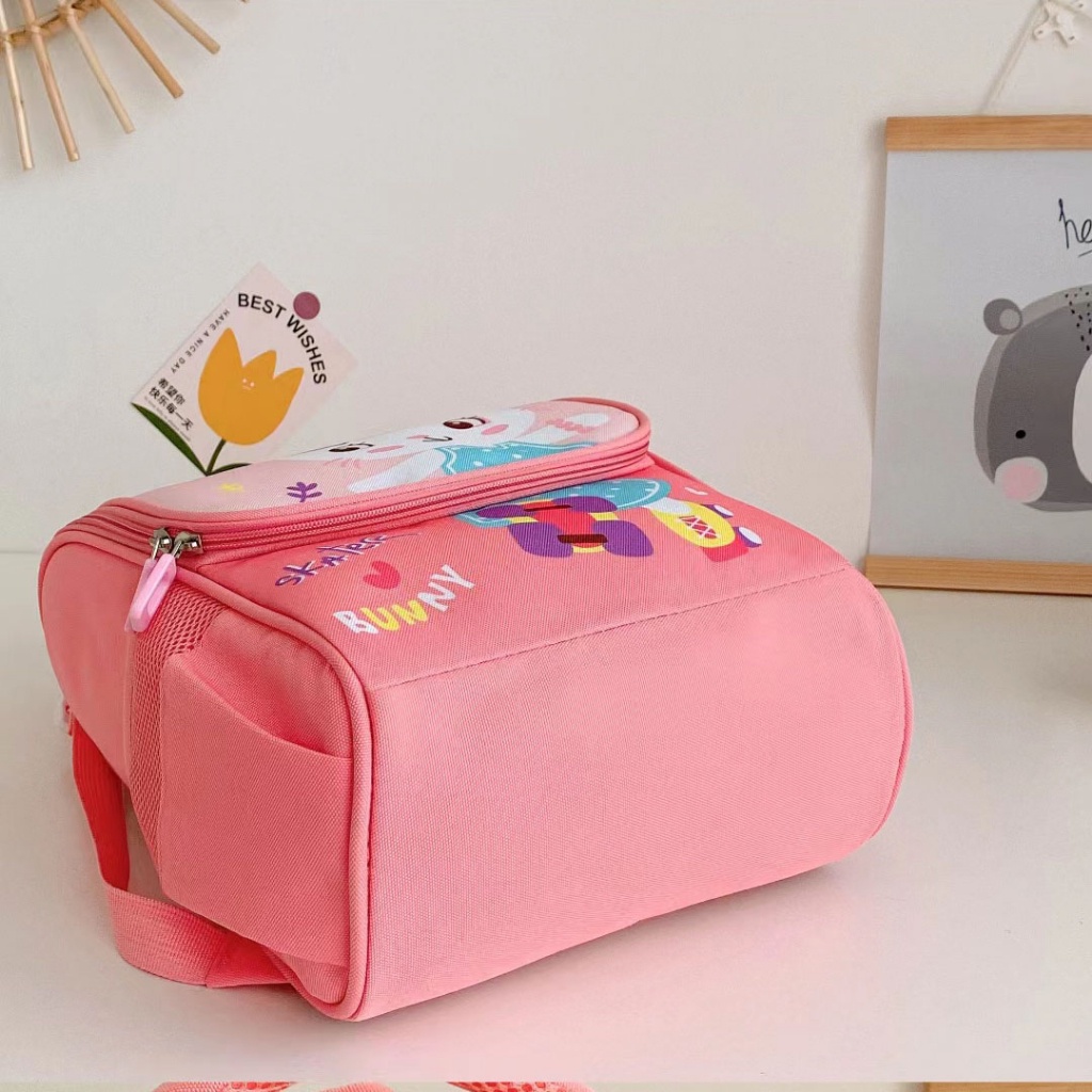 cod☜☞ready D295  Tas Anak Ransel Sekolah  Premium Import biru pink lucu lagilaku