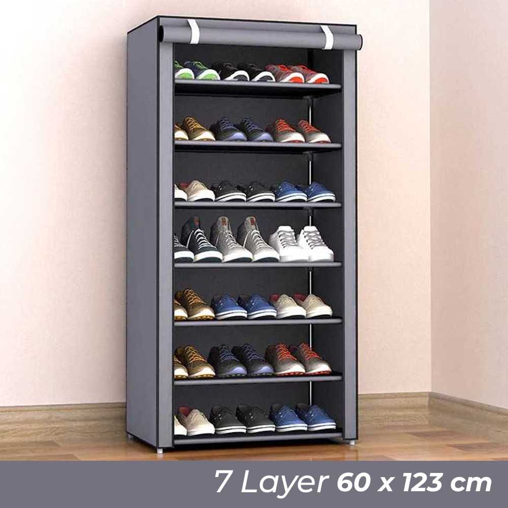 Rak Sepatu Sandal Multilayer Shoe Rack Cloth Storage - F10