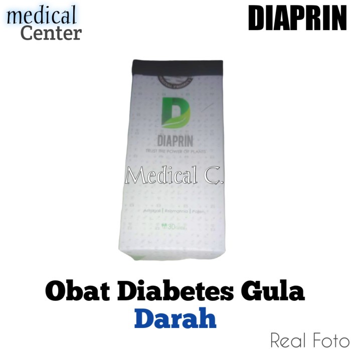 

Diaprin Obat Diabetes Gula Darah Kecing manis Diapirin Herbal