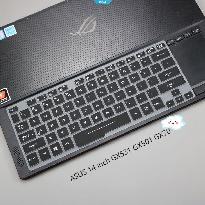 Case Aksesoris Keyboard TPU Silikon Komputer Untuk ASUS 14inch GX531 GX501 GX70 Film Keyboard Tahan Debu Dan Debu Kualitas Tinggi [ZK]