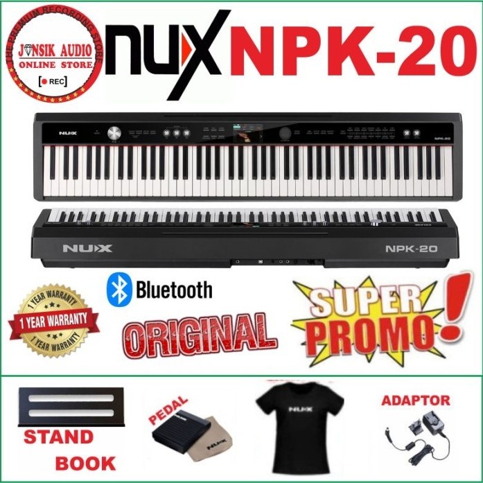 Nux NPK-20 Digital Piano 88 keys Hammer-Action Digital Piano Nux NPK20