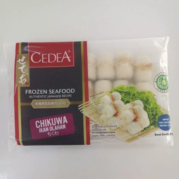 

Chikuwa cedea tray 250 gram