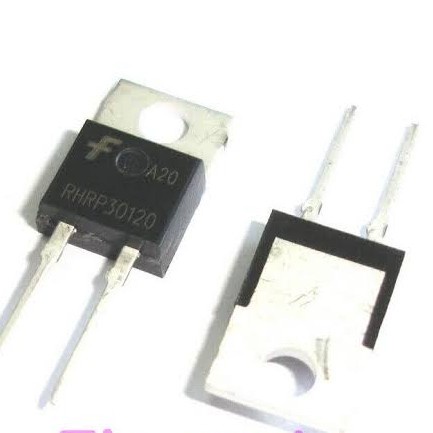 2 Buah 2Pcs RHRP30120 RHR30120 RHRP 30120 Dioda Hyperfast 30A 1200V To-220