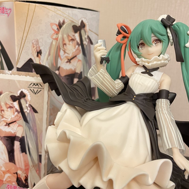 Hatsune Miku Virtual Artis Singer Masterpiece Latidos Figure Gadis Lucu Model Berdiri Rumah Ornamen Figure