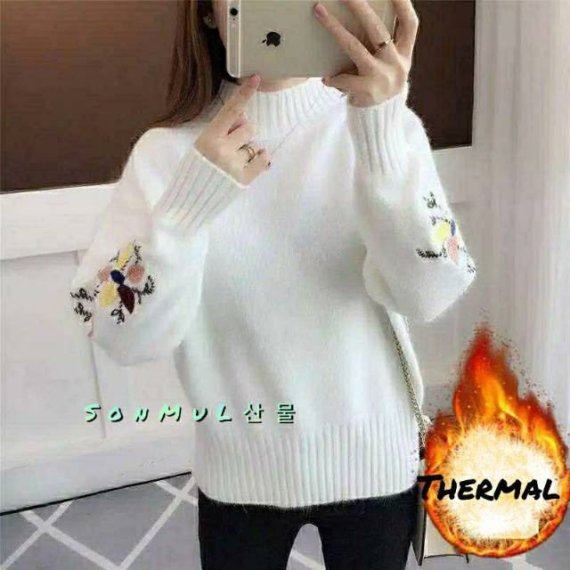 IMPORT WOMAN WINTER TURTLENECK TOP 'MISCHA' BAJU ATASAN WANITA MUSIM DINGIN