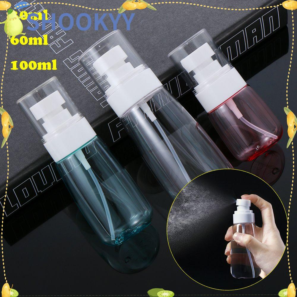 Chookyy Botol Spray Kosong Clear Travel Squeeze Disinfectant bottle