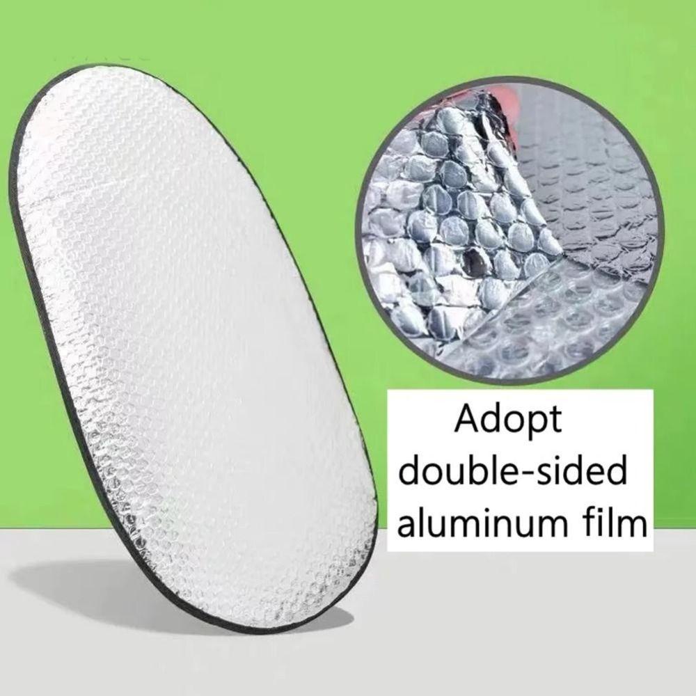 Populer 3Pcs Penutup Kursi Musim Panas Tabir Surya Aluminium Film Peredam Panas