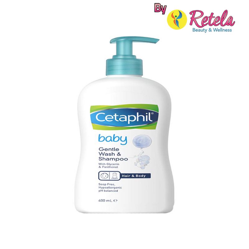 CETAPHIL BABY GENTLE WASH &amp; SHAMPOO 400ML