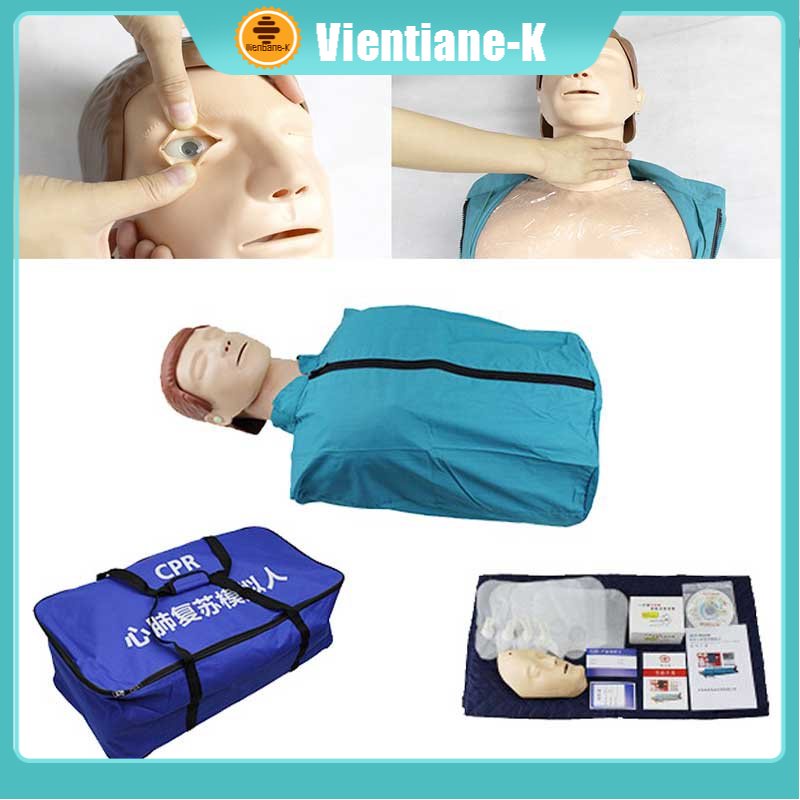 

CPR Training Manikin Manekin Dewasa Adult Half Body