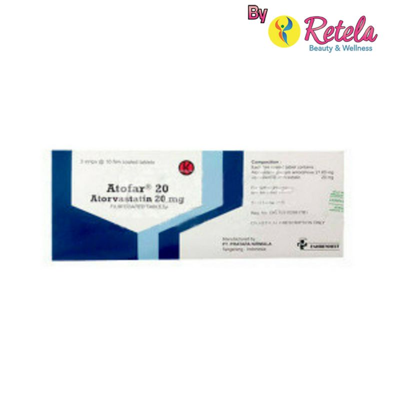 ATOFAR 20 MG 1 STRIP 10 TABLET