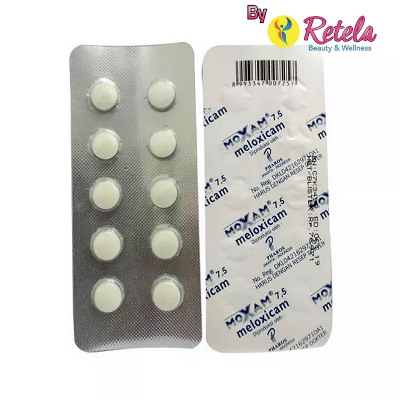 MOXAM 7.5MG 1 BLISTER 10 TABLET
