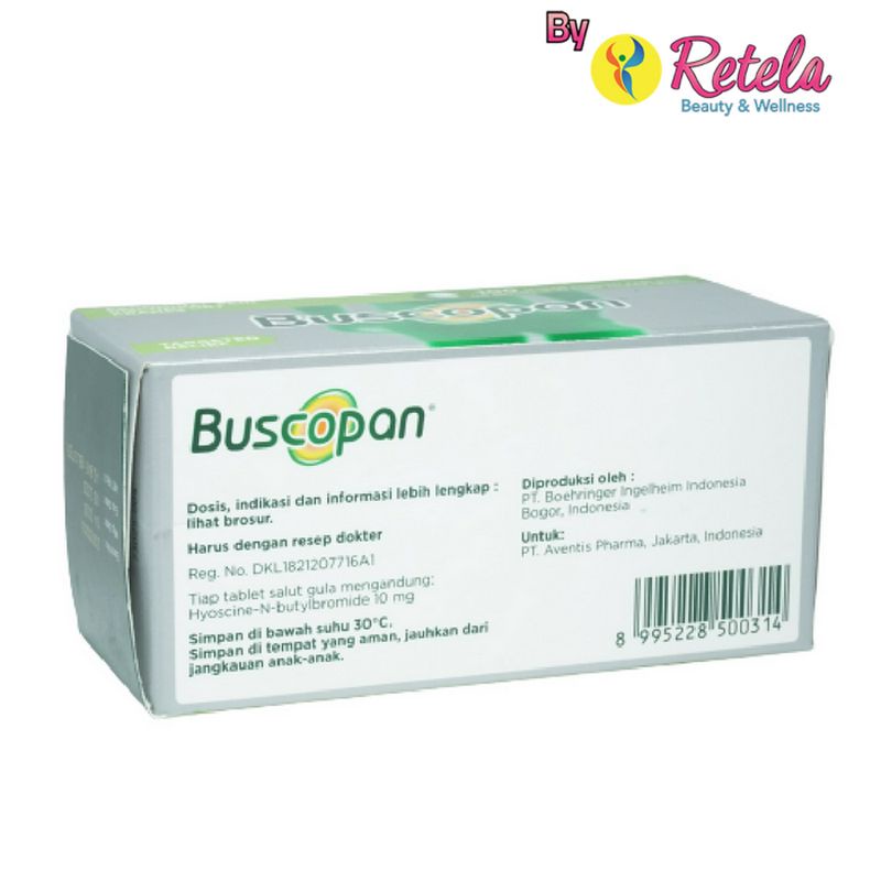 Buscopan 10mg Tab 10`S