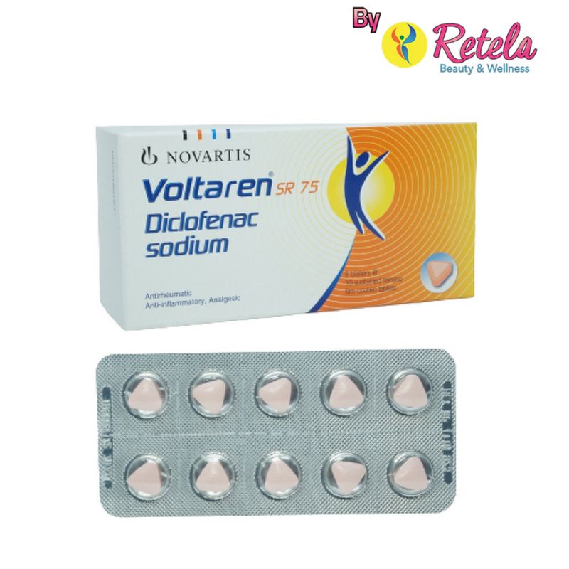 Voltaren Sr 75mg Tab 10`S