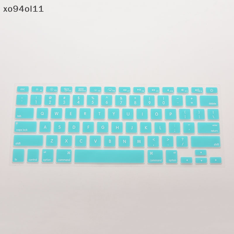 Xo Case Penutup Kulit Keyboard Bahan Silikon Untuk Macbook Air Pro 13.15.17&quot; Inch OL