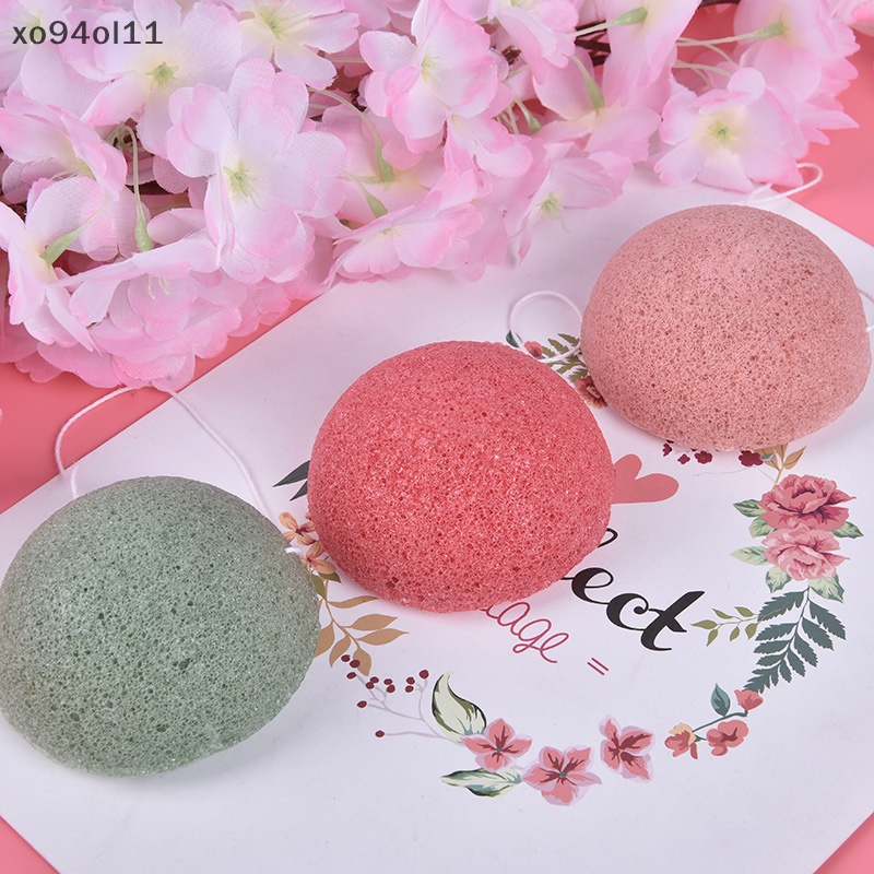 Xo Konjac Sponge Alami Konjac Puff Cuci Muka Spons Pembersih Makeup Konjac Sponge OL