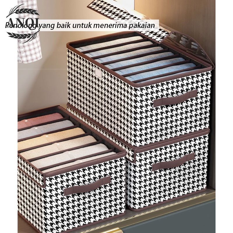 ANQI 1888 Storage Box / Baju Tempat Penyimpanan Pakaian / Keranjang multifungsi  VS-142